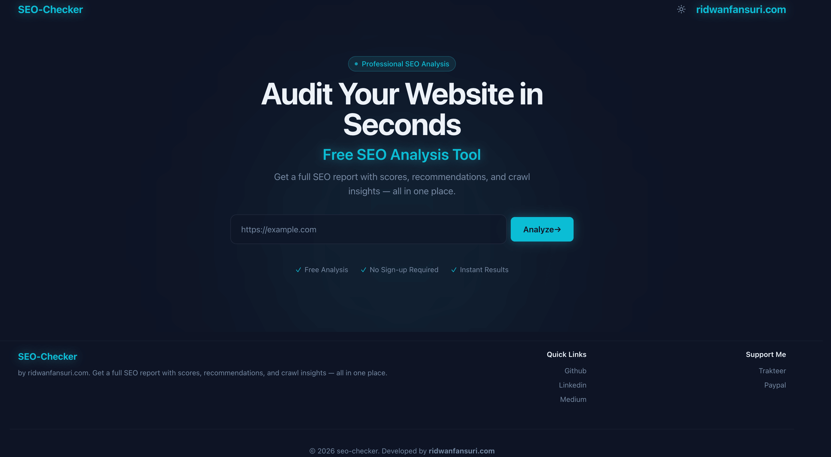 SEO Checker